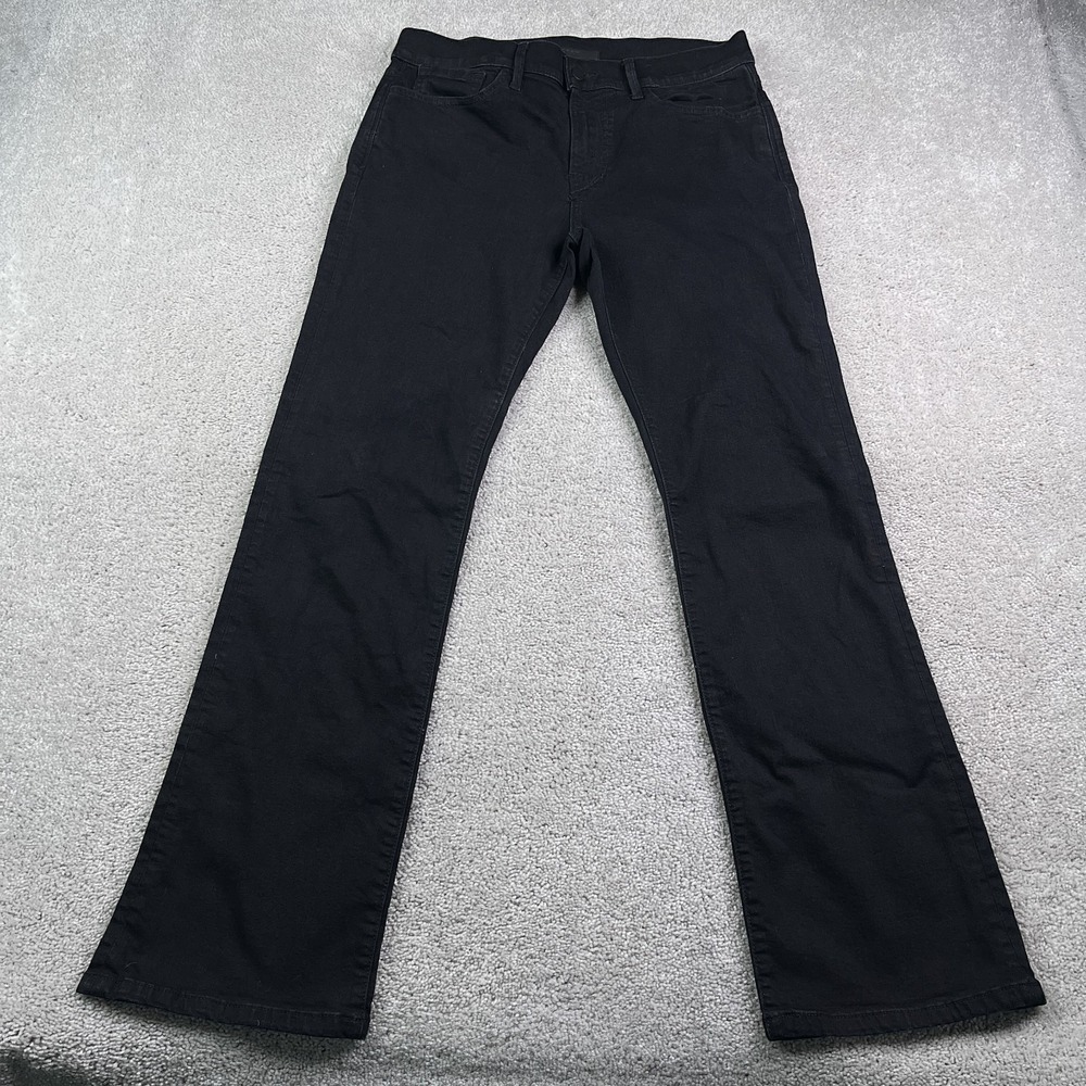 Joes Jeans Womens 33 Black Baylor Bootcut Mid Rise 5-Pocket Stretch Denim